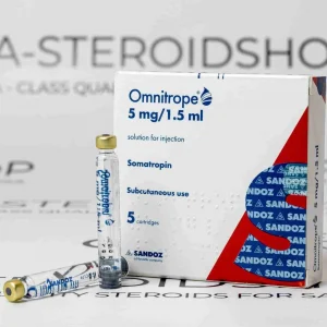 Omnitrope 75 IU (5 cartriges x 5 mg)
